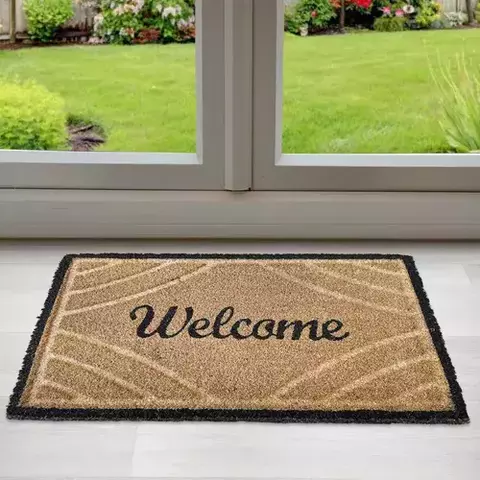 ALFOMBRA FELPUDO WELCOME