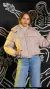 Campera Puffer botones