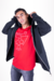 Campera canguro frisada - comprar online