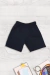 Short de gabardina colegial.