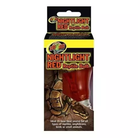 Zoomed Lâmpada Nightlight Red Reptile Bulb NR-60 - 60w