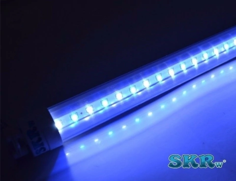 Lampada Led T8 9w Azul/Branca Bivolt - 60 cm - SKRW