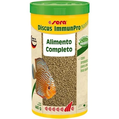 Ração Sera Discus Immunpro Nature 440g