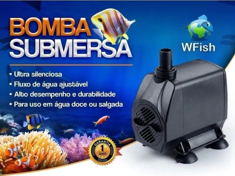Bomba Submersa WF-3000 WFISH 3000L/H 220V