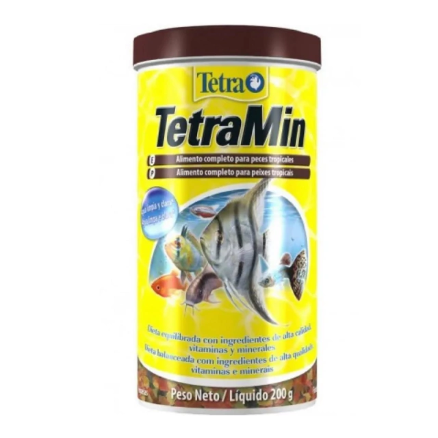 Ração Tetra Min Flakes 200g