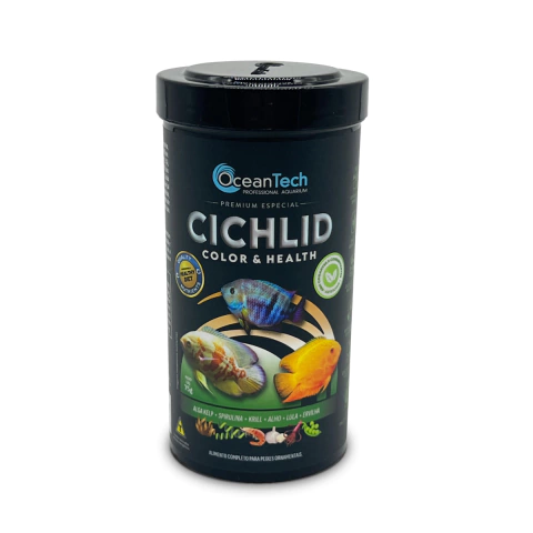Ração Ocean Tech Cichlid Color e Health 75g