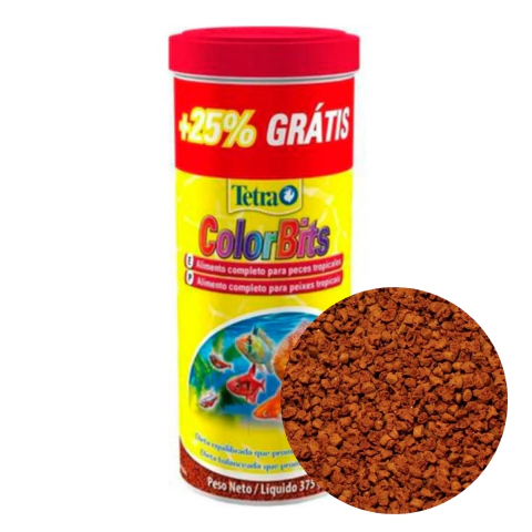 Ração Tetra ColorBits Granules 300g + 25% - 375g