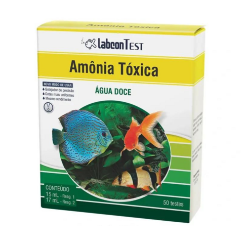 Labcon Test Amônia Tóxica - Água Doce