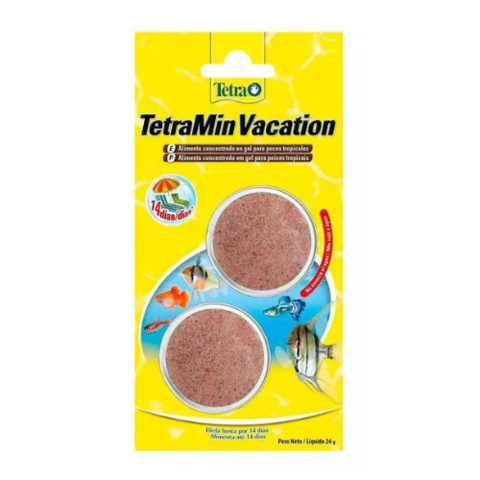 Ração Tetra Min Vacation 24g - Alimento de Férias