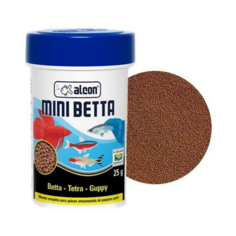 Ração Alcon Mini Betta 25g
