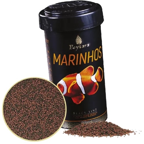 Ração Poytara Black Line Marinhos Pellet P 45G