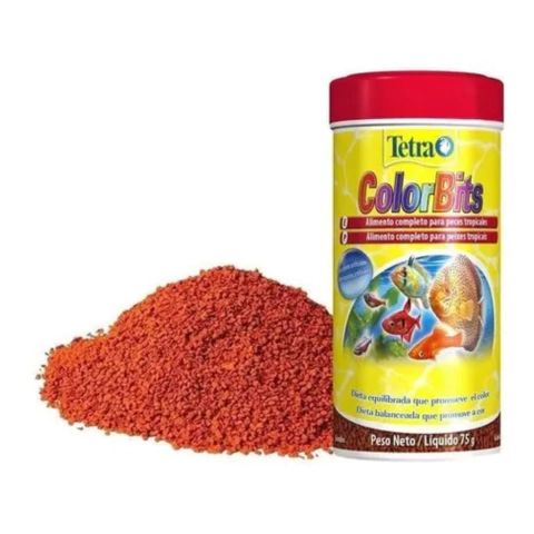 Ração Tetra Colorbits Granules 75g