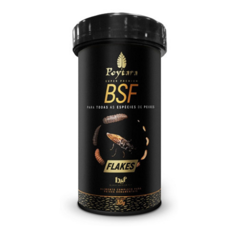 Ração Poytara Black Line BSF Flakes 30g