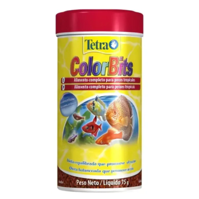 Ração Tetra Colorbits Granules 75g