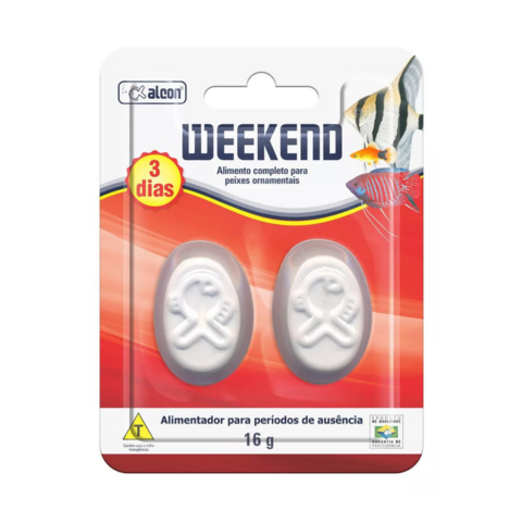 Ração Alcon WEEKEND 16g - 3 dias