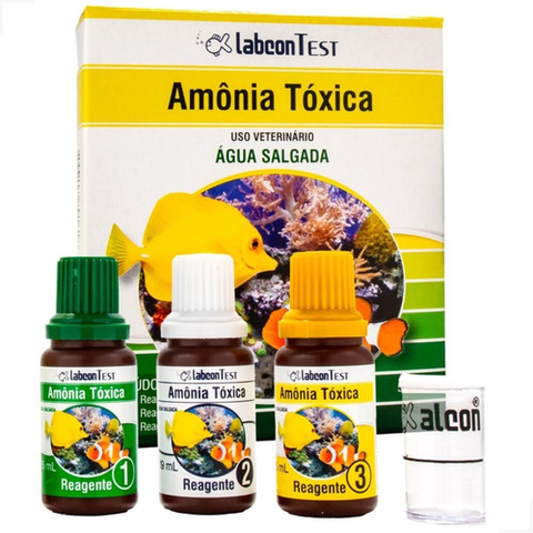 Labcon Test Amônia Tóxica - Água Salgada