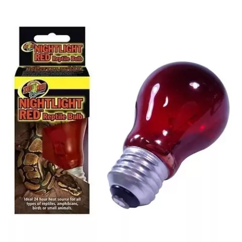 Zoomed Lâmpada Nightlight Red Reptile Bulb NR-60 - 60w