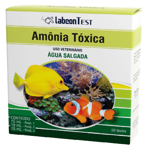 Labcon Test Amônia Tóxica - Água Salgada