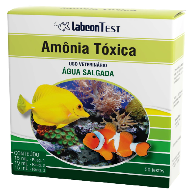 Labcon Test Amônia Tóxica - Água Salgada