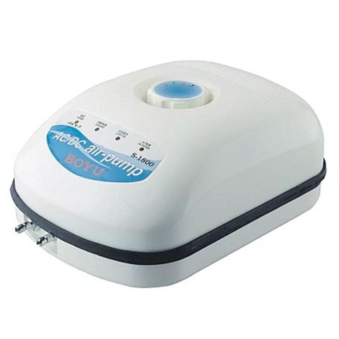 Compressor de Ar Boyu com Bateria S-1800 2x4L/Min - 110V