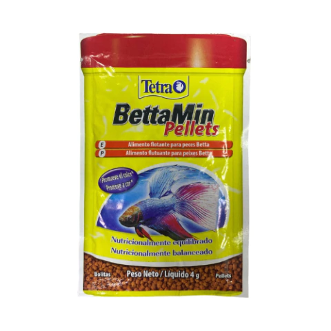 Ração Tetra Betta Min Pellets 4g