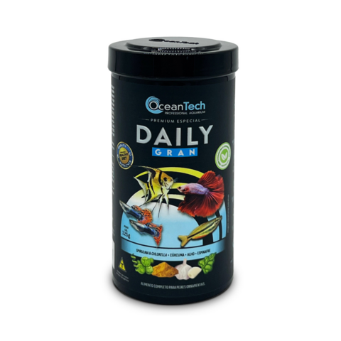 Ração Ocean Tech Daily Gran 125g