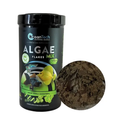 Ração Ocean Tech Algae Flakes Mix 50g
