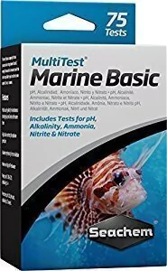 Seachem Multitest Marine Basic 75 test