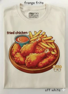 Camiseta Otto - FRANGO FRITO - 100% algodão - comprar online