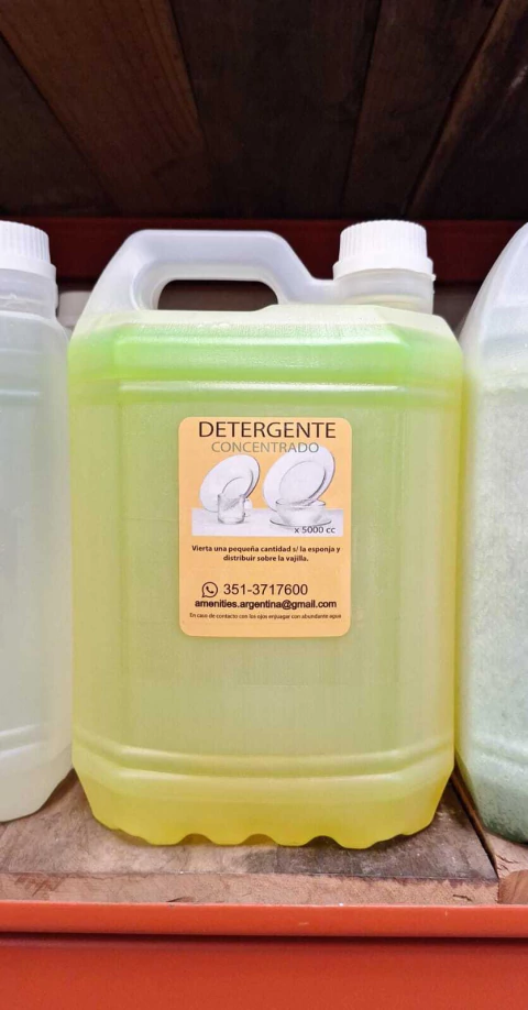 Detergente CONCENTRADO LIMON PLUS ULTRA - Bidon x 5 Litros - Amenities - comprar online