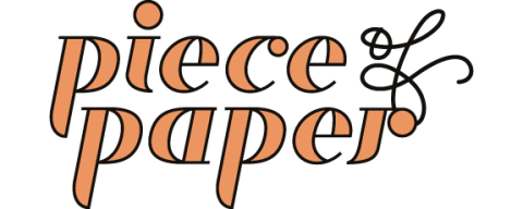 Piece of paper | Papelaria fina