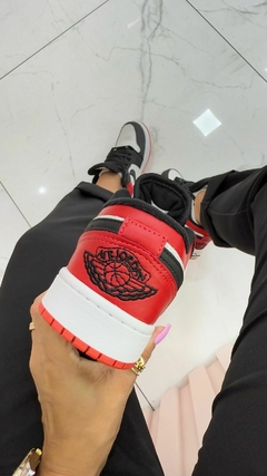 AIR JORDAN/ VERMELHO PRETO - Estações Dourada | Shoes B 
