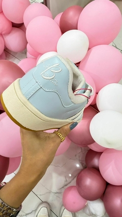 TENIS BETA SHOES B/ AZUL BEBE na internet