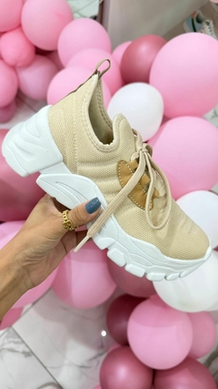 TENIS NATANI SHOES B/ BEGE - comprar online