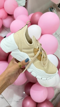 TENIS NATANI SHOES B/ BEGE