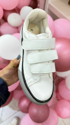 TENIS VELCRO SHOES B/ BRANCO na internet