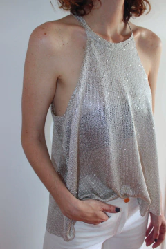 Musculosa Raquel Champagne - AMBAS