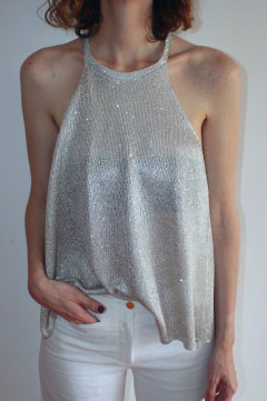Musculosa Raquel Champagne