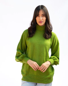 Sweater Hestia oliva en internet