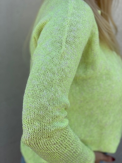 Sweater Amy algodón lima - comprar online