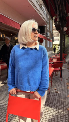 Sweater Margarita Azul - comprar online