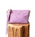 Cartera Lotus Gamuza Lila