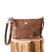 Cartera Lotus Gamuza Habano