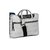 Briefcase Unisex Gris