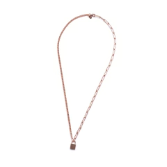 COLLAR CARMIN SECRET DUO PLATA 925 ROSÉ - comprar online