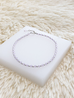TOBILLERA DE CRISTAL CLARISA PINK - comprar online