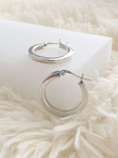AROS ARGOLLA ELECTRO PLATA - comprar online