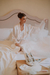 Robe noiva cetim longo clássico off white com vies off - Le Charm - Pijamas e Robes em Cetim Toque de Seda - Loja Oficial