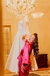 Robe 15 anos cetim curto Clássico fuscia com vies off - comprar online