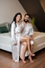 Robe longo de casal cetim off com vies off e renda aplicada - Le Charm - Pijamas e Robes em Cetim Toque de Seda - Loja Oficial